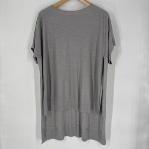 Lululemon Be‎ at Ease Poncho OS Cashmere Blend Knit Hi-Low Hem High Side Slits